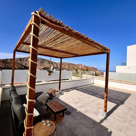 Dream Villa With Heated Pool, Rooftop & Ocean Views Mogan Ngoại thất bức ảnh